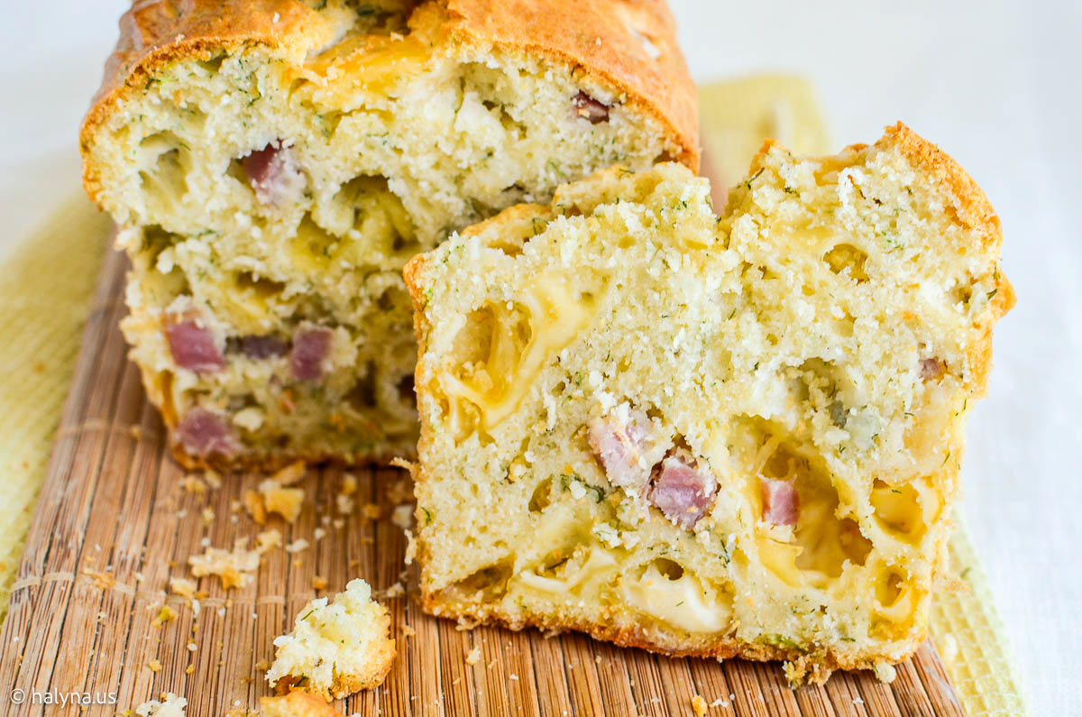 Ham & Cheese Savory Loaf