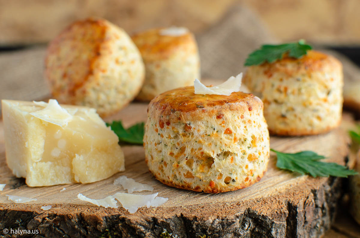 Parmesan & Garlic Biscuits