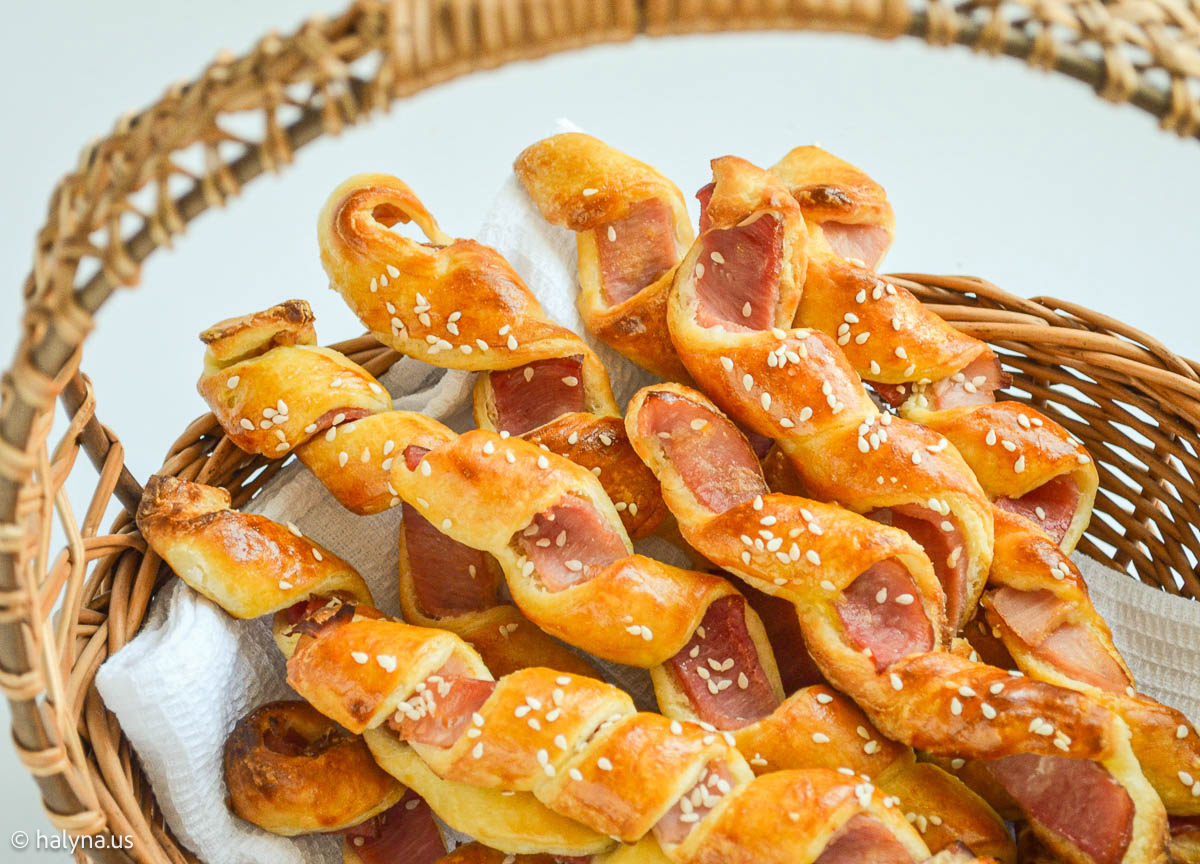 Ham Puff Twists