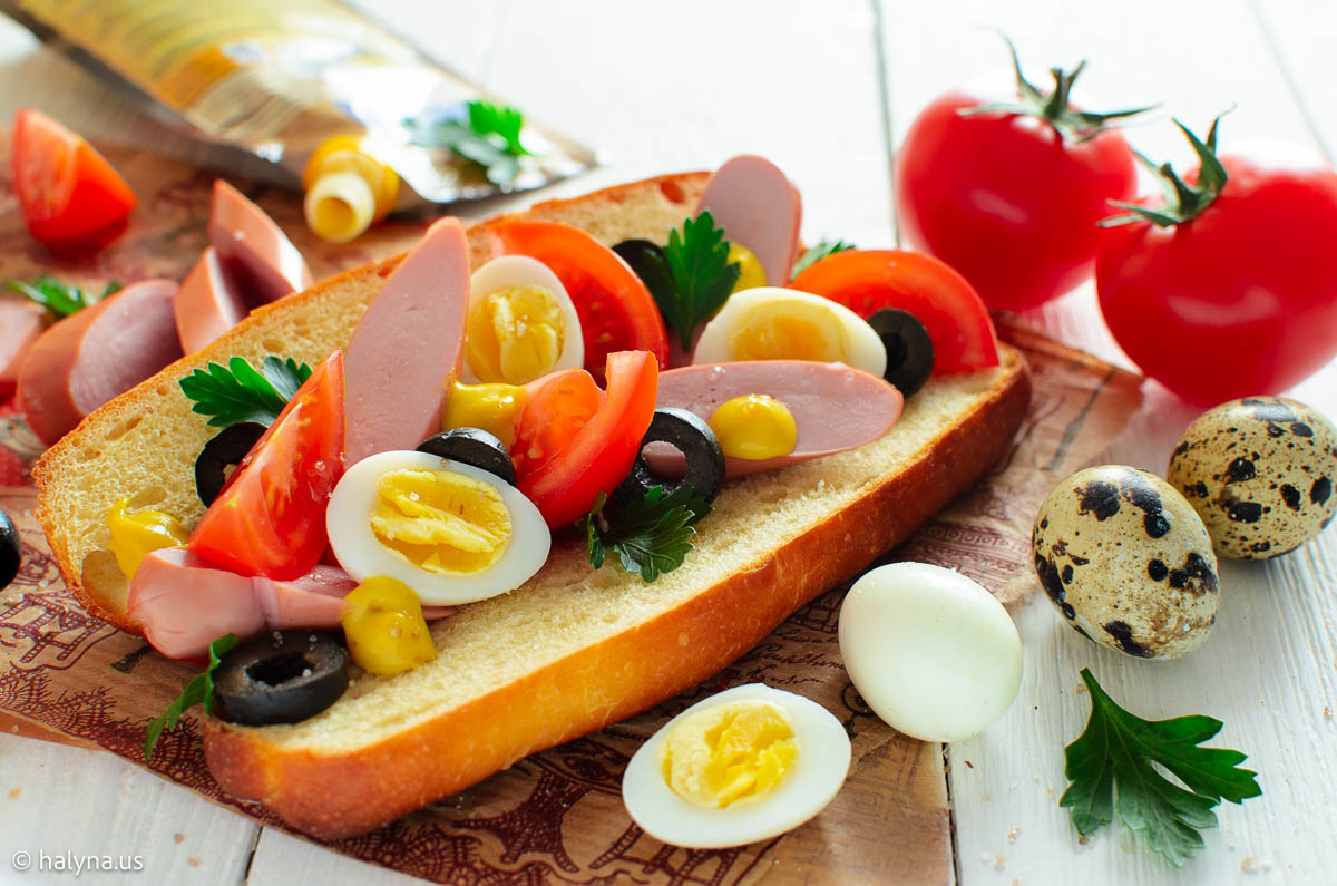 Egg-Enriched Hot Dog Buns