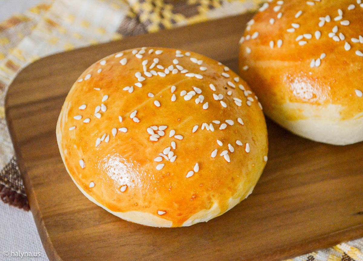 Fluffy Burger Buns