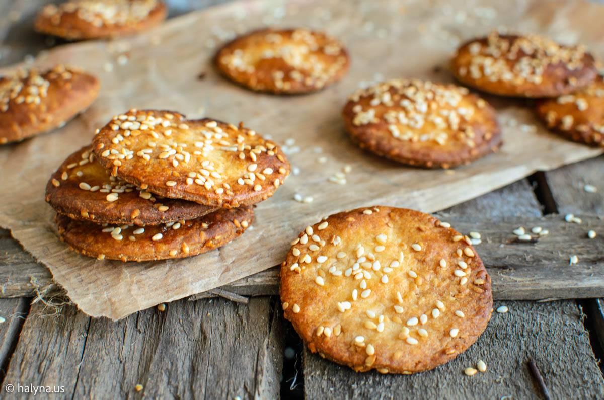 Sesame Rice Wafers
